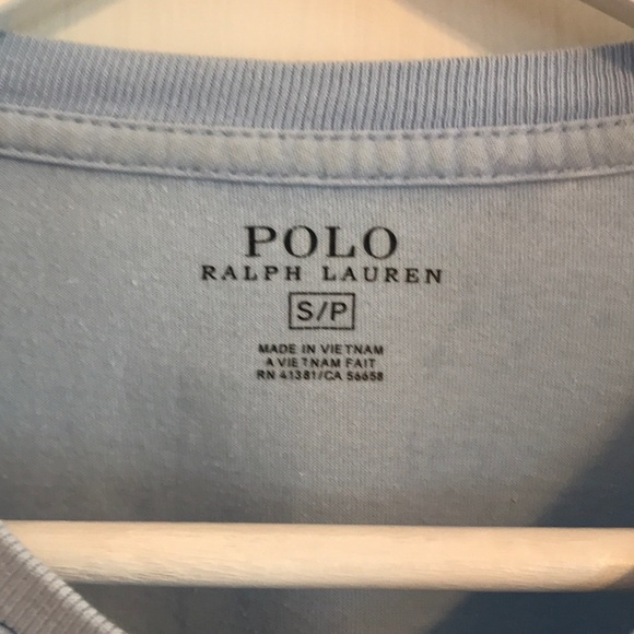 Light blue orange logo Polo shirt - Picture 3 of 3